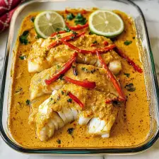 Coconut Curry Baked Cod-image