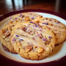 Lavender Honey Crunch Cookies
