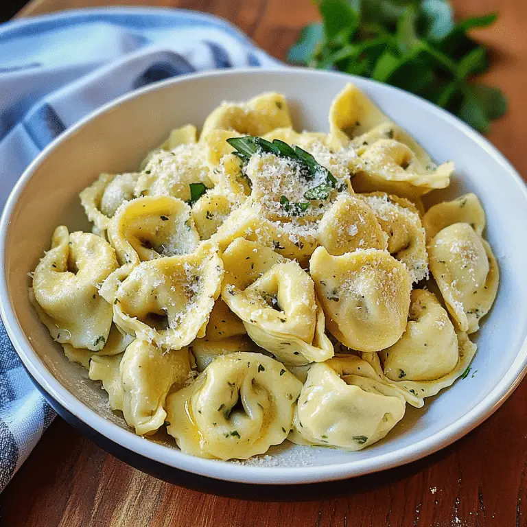 Tortellini alla Panna - Succulent Recipes