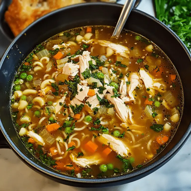Cold Fighting Chicken Noodle Soup - Succulent Recipes