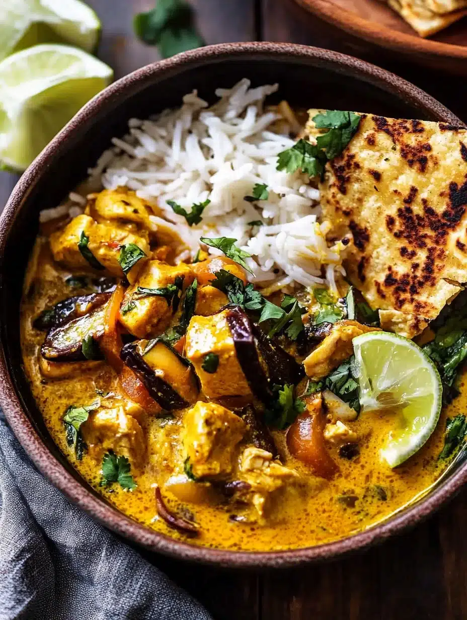 Crockpot Chicken Curry with Coconut and Shallot-Basil Oil: An ...