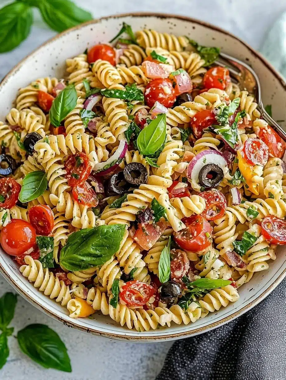 Pasta Salad with Italian Dressing: An Incredible Ultimate Recipe ...