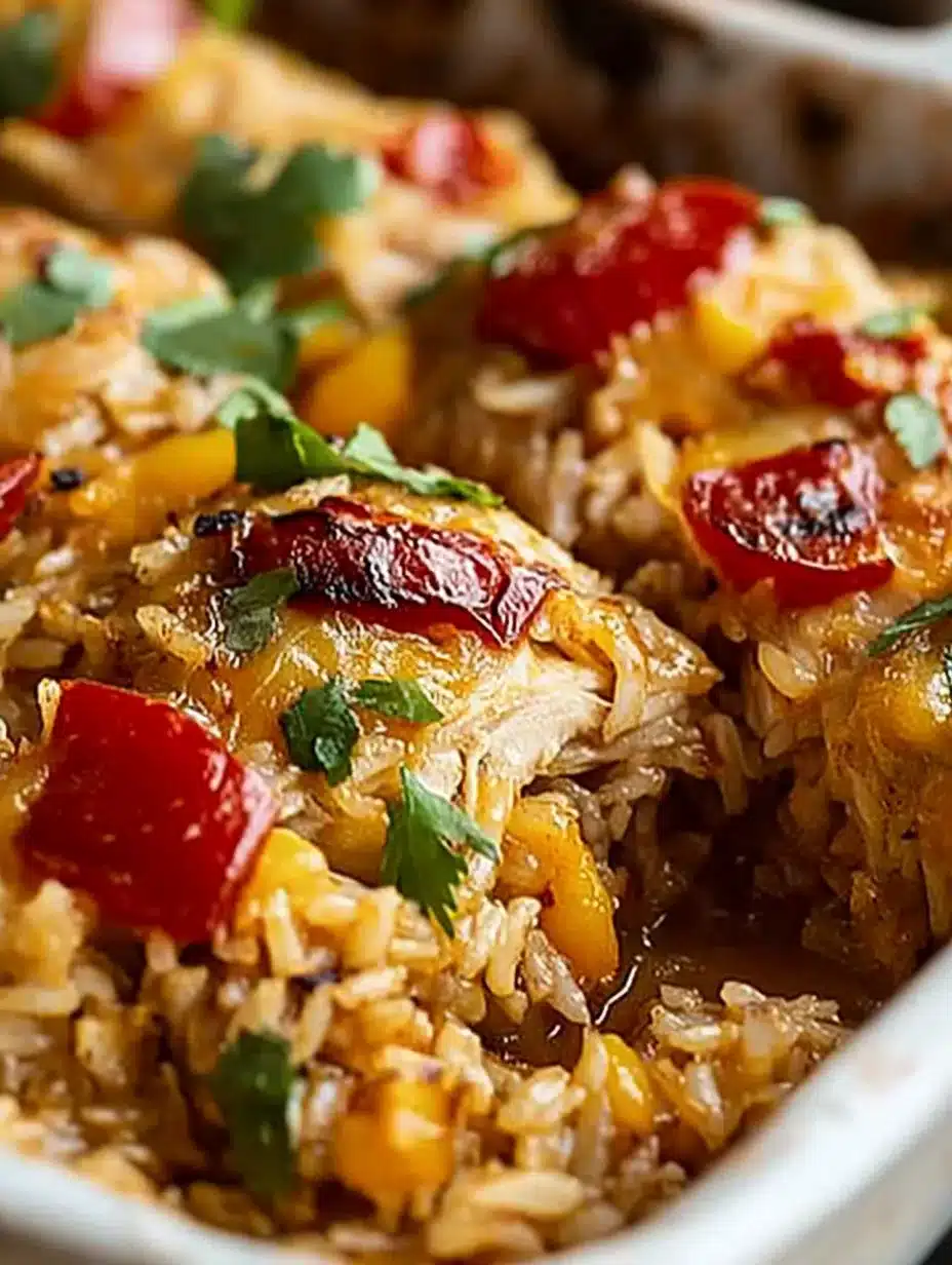 Easy Dump-and-Bake Chicken Fajita Rice Bake: An Amazing Ultimate Recipe ...